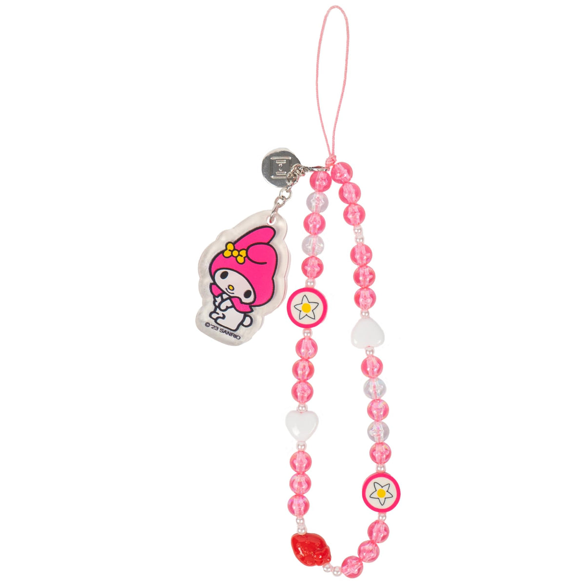 iFace Hello Kitty and Friends Beaded Wristlet Universal Phone Charm Strap - Cute Wrist Chain Lanyard Aesthetic Decor Strap for Cell Phone Camera Keys AirPods Keychains