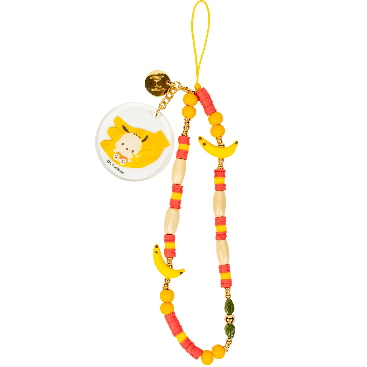 iFace Hello Kitty and Friends Beaded Wristlet Universal Phone Charm Strap - Cute Wrist Chain Lanyard Aesthetic Decor Strap for Cell Phone Camera Keys AirPods Keychains