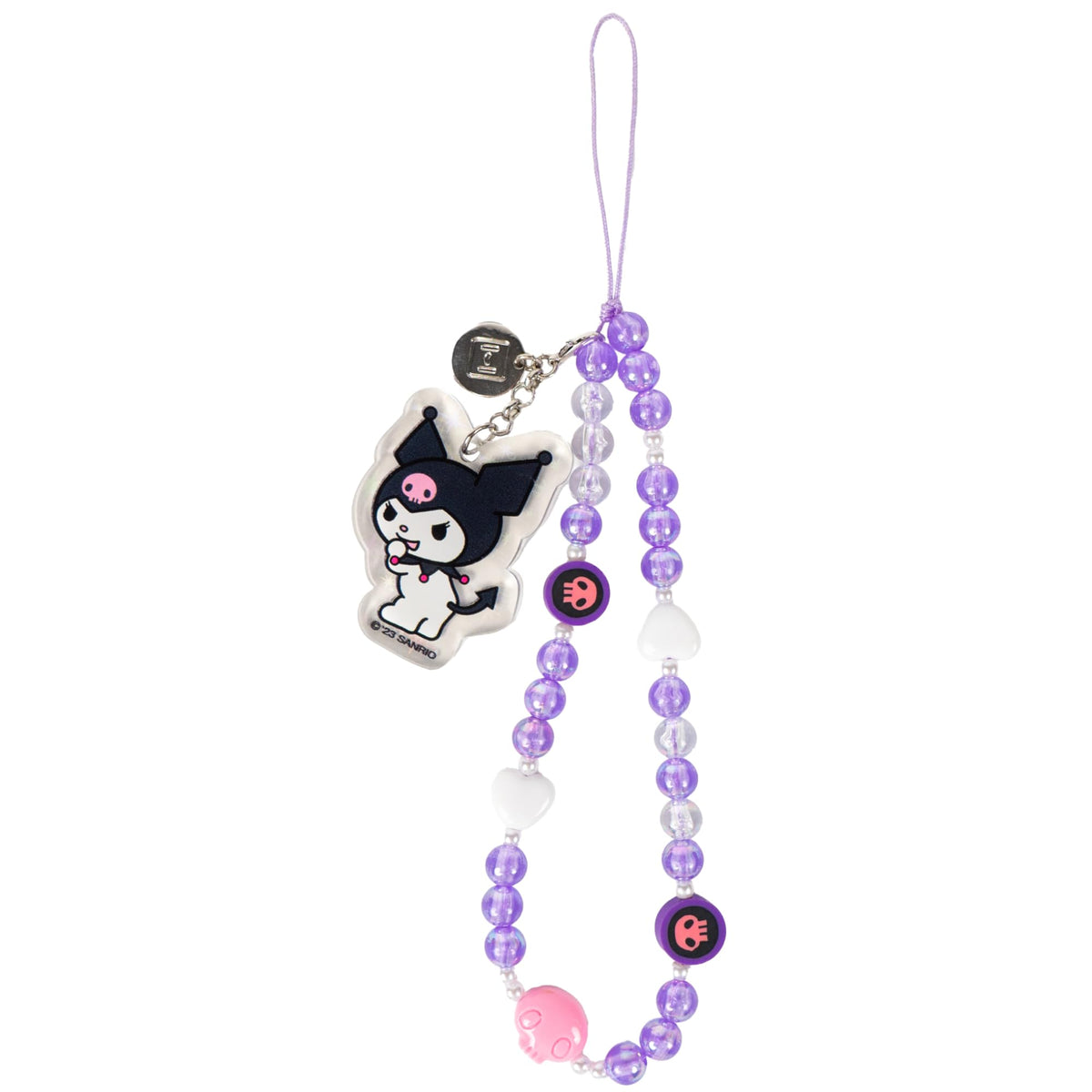 iFace Hello Kitty and Friends Beaded Wristlet Universal Phone Charm Strap - Cute Wrist Chain Lanyard Aesthetic Decor Strap for Cell Phone Camera Keys AirPods Keychains