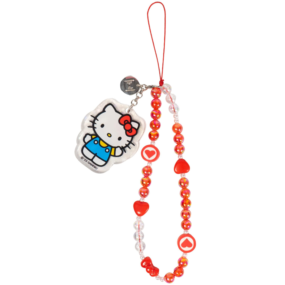 iFace Hello Kitty and Friends Beaded Wristlet Universal Phone Charm Strap - Cute Wrist Chain Lanyard Aesthetic Decor Strap for Cell Phone Camera Keys AirPods Keychains